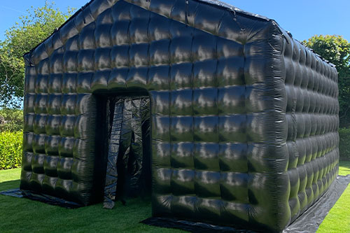 20FT Black Portable Inflatable Night Club Disco Mobile Inflatable Party  Tent